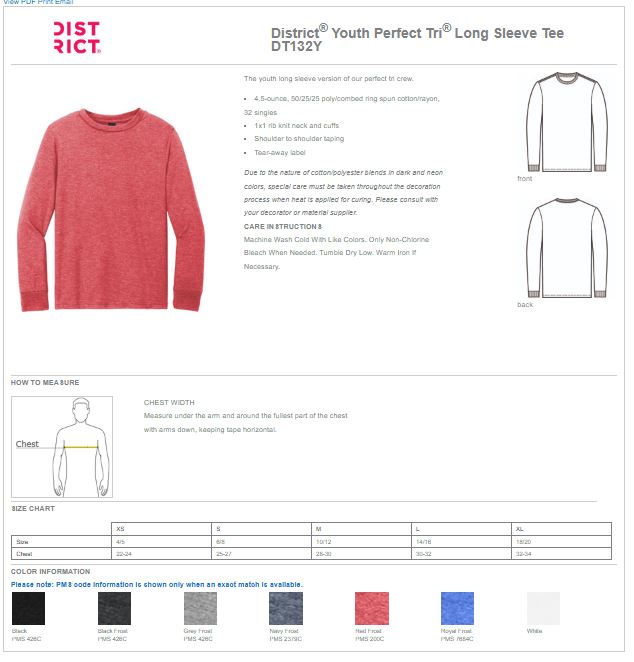 CVMS Swag Long Sleeve Tee