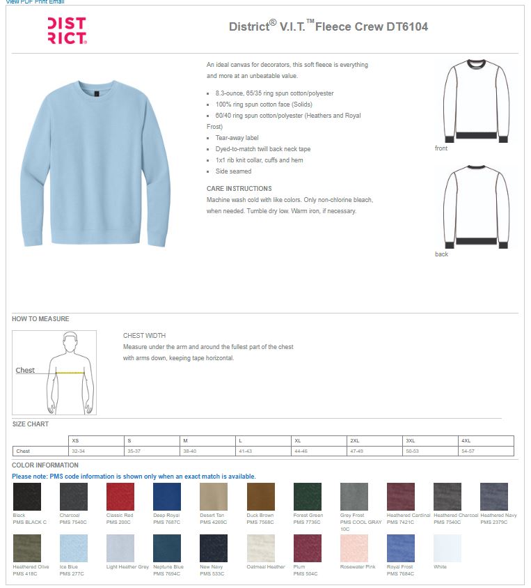 CVMS Swag Crewneck